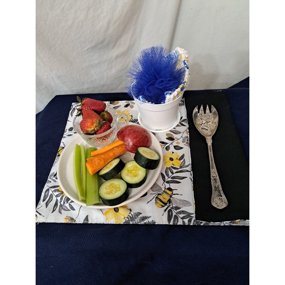 Vintage! Rogers & Hamilton Silver Co. Silver-Plated Salad Serving Fork Fruit